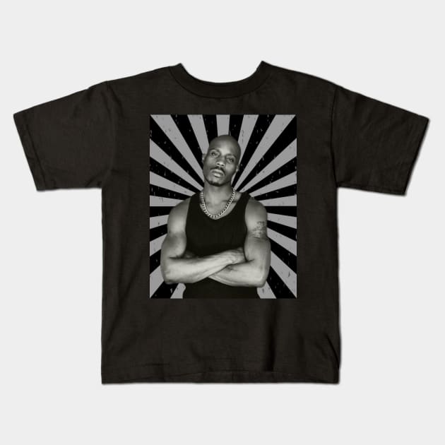Retro DMX Kids T-Shirt by Tiru Store 